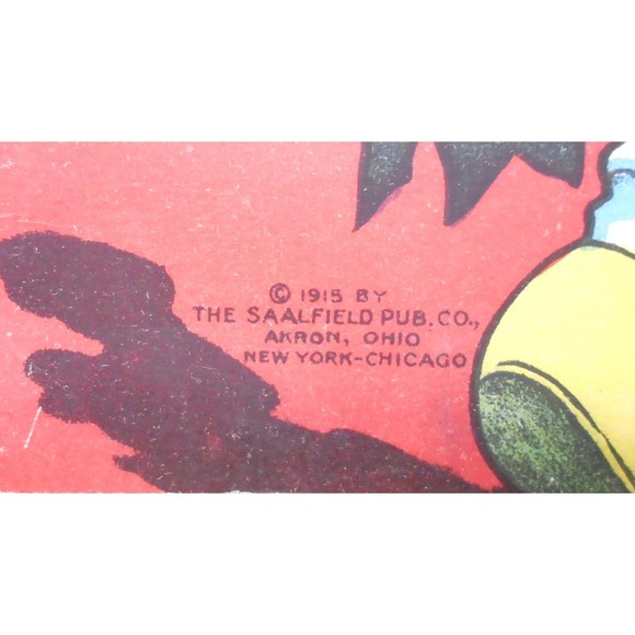 Antique 1915 "Tommy Tucker" Children's Book Sallfield Publishing Co. Akron, Ohio - Picture 3 of 7